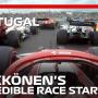 Kimi Raikkonen's Incredible Race Start | 2020 Portuguese Grand Prix Kimi Raikkonen's Incredible Race Start | 2020 Portuguese Grand Prix
